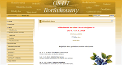 Desktop Screenshot of borovany.cz